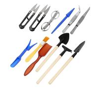 CIYODO Outils De Jardinage à Main Petite Pelle pour Transplantation De Fleurs Pince De Jardinage Kit Outils pour Pots De Fleurs Outillage pour Ameublir