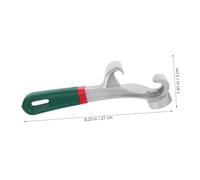 CIYODO Ouvre Seau Alliage Aluminium avec Poignée Antidérapante Outil Multifonction pour Ouverture Rapide et Facile de Seaux Barils et Bidons Adapté Aux Latex et Huiles
