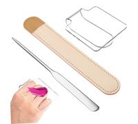 CIYODO Palette de Maquillage Mixte Portable avec Spatule et Sac de Rangement pour Femmes et Professionnels Palette Fond de Teint et Réutilisable Plateau Mélange Ergonomique pour