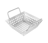 CIYODO Panier de Barbecue Acier Inoxydable Panier Multifonctionnel pour Grillades Friture et Drainage avec Évacuation pour Cuisine et Barbecue Plein Air