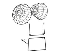 CIYODO Panier De Rangement À Double Couche Pour Fruits Légumes Collations Gingembre Accessoires De Cuisine Organisés