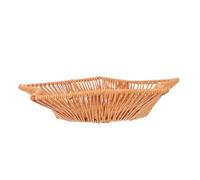 CIYODO Panier Étoile Imitation Rotin Tressé Corbeille de Rangement Multifonction pour Fruits Légumes et Snacks Organisateur de Table Cuisine Décoratif