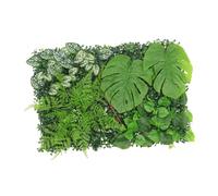 CIYODO Panneau Mural Haie Artificielle Intérieur Décor Végétal Faux Réaliste Pour Mariage Boutique Bureau Facile à Installer Style Moderne Et Nordique