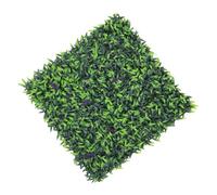 CIYODO Panneau Mural Végétal Artificiel Extérieur et Intérieur Panneau Haie Synthétique Décoratif pour Jardin Mur Fausse Herbe pour Terrasse et Intimité Verdure Décorative Réaliste