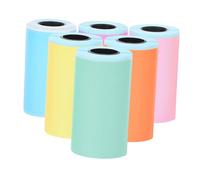 CIYODO Papier Autocollant Thermique pour Mini Imprimante - 6 Rouleaux Multicolores - Papier Autocollant Photo, Étiquettes pour Imprimante Thermique, pour Loisirs Créatifs et Organisation