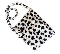 CIYODO Paquet Bandoulière Lapin en Peluche Coton, Style Décontracté | Grosse Capacité, Bandoulière Confortable, pour Sorties du W nd, Travail, Maquillage et Parapluies