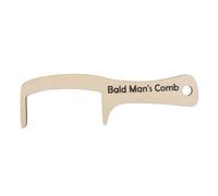 CIYODO Peigne Géant Bois Large à Dents Larges pour Homme Chauve Accessoire Farce et Coiffage Confortable Outil Multifonction pour Massage Du Chevelu et Gestion Facile des Cheveux