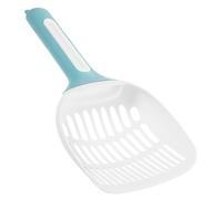 CIYODO Pelle à Litière pour Chat Nettoyage Tondeuse Système Écarts Griffoir Loquet Non Scoop Poste Doublures Pastille Morsure De Chat Ramasseur Brosse Chat Grattoir Plastique Sky-Blue