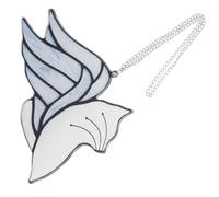 CIYODO Pendentif de Chat avec Ange Ornement de Fenêtre Arc Ciel pour Aux Animaux de Compagnie Décoration pour Amateurs de Chats