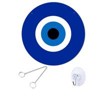 CIYODO Pendentif mauvais œil amulette bleue contre le mauvais œil décoration turque à suspendre au mur facile à nettoyer