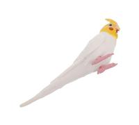 CIYODO Perroquets Artificiels Figurine Oiseau Jouet pour Perroquet Décoration Extérieure Modèle Réaliste Animaux Réalistes Jouets Figurines Oiseaux