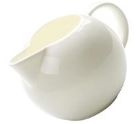 CIYODO Pichet à Céramique avec Poignée Crémier pour Latte Art Résistant et Facile à Nettoyer pour Café Maison et Restaurant