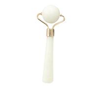 CIYODO Pierre de Jade Roller Visage Massage Anti-âge Outil Soin Peau Portable Léger pour Femme Massage Doux Rides et Raffermissement Couleur Aléatoire Couleur Aléatoire