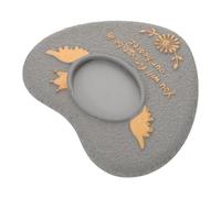 CIYODO Pierre Tombale pour Chien de Cœur Grise, Monument Commémoratif Résistant aux Intempéries pour Animaux de Compagnie, Plaque de Jardin Décorative Personnalisable, Souvenir Extérieur