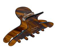 CIYODO Pince à Cheveux Acétate Élégante et Résistante Pince Griffe Simple Antidérapante Accessoire Coiffure pour Fêtes et Usage Quotidien