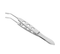 CIYODO Pince à Épiler pour Massage des Paupières en Acier Inoxydable 3 Trous 3X6 MM Outil de Soin des Glandes de Meibomius Instrument de Précision pour Sécheresse Oculaire