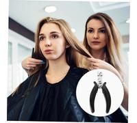 CIYODO Pince Professionnelle pour Extensions de Cheveux à Bouche Carrée Acier Inoxydable Outil de Retrait Rapide et Extraction de Colle Pince de Dépose sans Dommage pour Cheveux Naturels