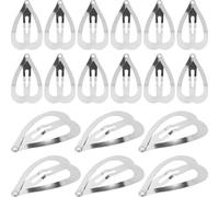 CIYODO Pinces à cheveux cœur 100 pièces acier carbone accessoires pour réunions importantes et mariages style chic pour filles et mères