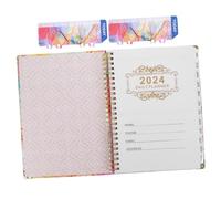 CIYODO Planificateur Hebdomadaire à Spirale Cahier de Tâches pour Enseignants et Étude Organiseur Familial et Carnet de Bord Scolaire