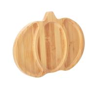CIYODO Plateau Citrouille Compartiments pour Fromages Apéritifs Fruits Plateau de Service Halloween Thanksgiving Décor Automne Fête