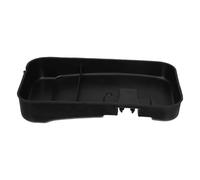 CIYODO Plateau D'évaporation du Compresseur pour Réfrigérateur, Bac de Récupération des Condensats en Plastique Noir, Dimensions 17x10x3 Cm, Résistant au Vieillissement Dommages