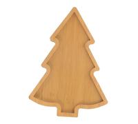 CIYODO Plateau Forme de Sapin de Noël Plateau Apéritif pour Fruits et Desserts Assiette Service pour Snacks Décoratif pour Table de Fête