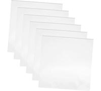 CIYODO Pochettes Transparentes Adhésives pour Disques Vinyles 30 Pièces Protéger Vinyle Collections Rétro Rangement Albums Protection Antirayures Plastique Opp Incontournable