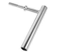 CIYODO Poignée de Porte Coupe-feu Acier Inoxydable Poignée de Remplacement pour Porte de Cheminée Poêle à Granulés et Brûleur de Chaudière Accessoire de Foyer Résistant Chaleur
