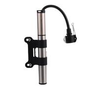 CIYODO Pompe à Vélo Portable Mini Haute Pression Alliage Aluminium Gonfleur Léger Manuel pour Pneus Route et VTT Outil de Cyclisme Compact