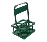 CIYODO Porte Bouteilles Pliable avec Poignée Seau de Rangement Compact et pour Bières et Vins Organisateur Portable pour Pique et Barbecue