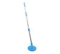 CIYODO Poteau de Vadrouille Rotatif Acier Inoxydable Manche Accessoire de Remplacement pour Balai Franges