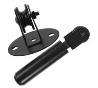 CIYODO Poulie de Réglage pour Lampe Suspendue Barre Lestée et Système de Fixation Murale, Kit Complet Visserie, Poulie de Levage Robuste pour Câble Électrique, Usage Industriel