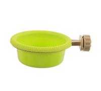 CIYODO pour Oiseaux avec Support Suspendue et Bac de Bain pour Perroquets Canaris et Ondulés Accessoire de Cage pour Oiseaux Intérieur Extérieur Matériaux Sûrs et