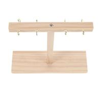 CIYODO Présentoir à Ongles en Bois Naturel T 1 Pièce, Nuancier de Vernis à Ongles, Support Stable Antidérapant pour Présentation D’échantillons Nail Art, Salon et Usage Maison