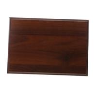 CIYODO Présentoir en Bois pour Médailles 24X34 CM, Support D’Exposition Polyvalent Socle en Bois Naturel, Panneau D’Affichage pour Trophées et Certificats, Bureau et Décoration Sportive