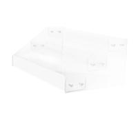 CIYODO Présentoir Pour Magasin De Détail 31 Cm En Acrylique Transparent à 3 Niveaux Pour Présentation De Chewing-gum En Supérette Et Bureau