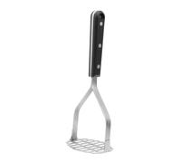 CIYODO Presse-purée Manuel Acier Inoxydable avec Manche Antidérapant Résistant Chaleur Outil de Cuisine pour Pommes de Terre et Légumes Pratique à Suspendre et Facile à Presser