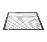 CIYODO Protection Carrée pour Cheminée avec Trou de Vis Écran Pare-étincelles Maille Anti-brûlure pour Brasero et Barbecue Protection Chauffage Sécurisée et Ventilée