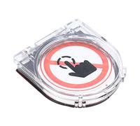 CIYODO Protection Transparente pour Bouton Alimentation Pc Cache Bouton Poussoir Plastique Prévention des Pressions Accidentelles Facile à Installer Protège les Interrupteurs de Sécurité