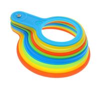 CIYODO Règle Plastique Outil De Mesure Anneau Pied à Coulisse Plastique Jauge De Mesure De Diamètre pour Oranges Pêches Pommes