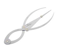 CIYODO Règle Sourcils Acier Inoxydable Flexible Pochoir Mesure Visage pour Maquillage Précis Outil pour Femmes Anti-asymétrie