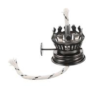 CIYODO Replacement Oil Lamp Burner with Reduction Collar for Vintage Kerosene Lanterns Heat-Resistant Wick Holder for Outdoor and Home Use