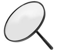 CIYODO Rétroviseur Convexe Rond Petit Pour Chargeuse-Pelleteuse Accessoire Latéral Grand Angle Résistant Aux Intempéries Amélioration Visibilité Sécurité 9.84X7.09X3.15 Pouces