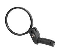 CIYODO Rétroviseur Vélo Guidon Rond Ajustable Miroir Convexe Sécurité pour Vtt Scooter et Vélo Électrique Noir