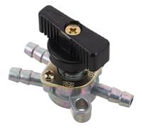 CIYODO Robinet D'essence 3 Voies pour Moto et Quad, Vanne D'arrêt du Réservoir de Carburant Résistante aux Intempéries, Contrôle Fluide du Débit, Compatible Véhicules Hors-piste