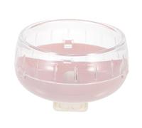CIYODO Roue De Course De Hamster Gonflable Petite Roue De Hamster De Voiture Roue De Hamster pour Chien Plaything Hamster Mâcheurs Roue De Hamster S'agiter Rose Plastique