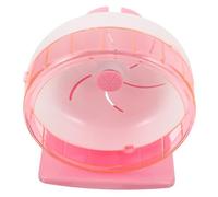 CIYODO Roue Silencieuse pour Hamster Accessoire De Jeu Antidérapant en Plastique Grosse Taille pour l'exercice Quotidien des Animaux De Compagnie