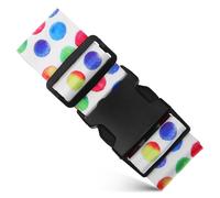 CIYODO Sangle de Bagage Ajustable Polyester avec Boucle Sécurisée Ceinture Fixation Bagage Multifonction pour Valise Dos et Porté Main Légère et Résistante pour Voyage