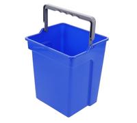 CIYODO Seau à Eau Multifonction 4 l avec Poignée Seau De Nettoyage en Plastique Robuste pour Tri des Produits, Maison, Le Bureau Écoles