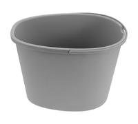 CIYODO Seau de Chaise Percée en Plastique avec Poignée, Anti-éclaboussures et Facile à Nettoyer, pour Toilettes de Chevet Adapté aux Personnes Âgées et Femmes Enceintes
